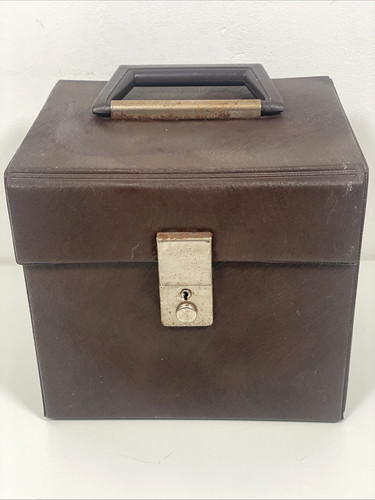 Vintage 1970s brown - brown, vinyl