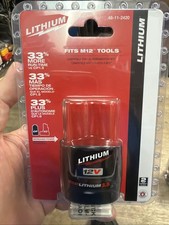 Genuine For Milwaukee M12 LI-ION XC 3.5Ah High Capacity Battery 12V 48-11-2402