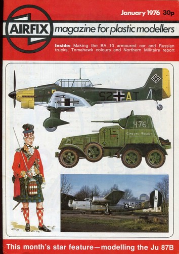 Airfix magazine 1976 january - magazine,