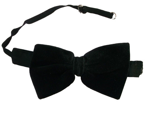 Bow tie vintage velvet mens - tie,