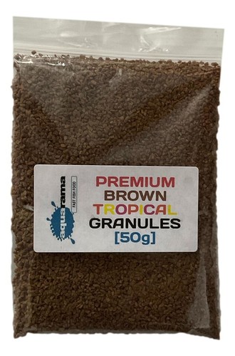 Brown tropical granules - brown,