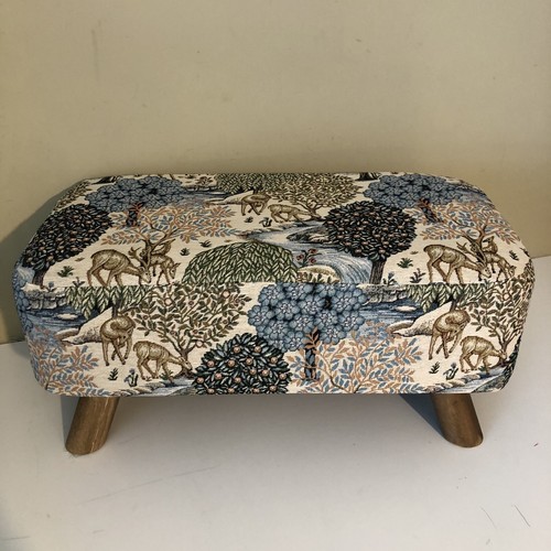 New rectangular footstool made - new,