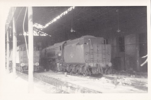 British rail steam locomotive - rail,