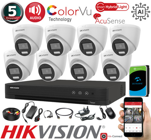 Hikvision colourvu 5mp cctv - hikvision,