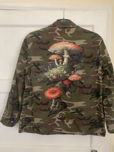 Upcycle topshop camo jacket - upcycle,
