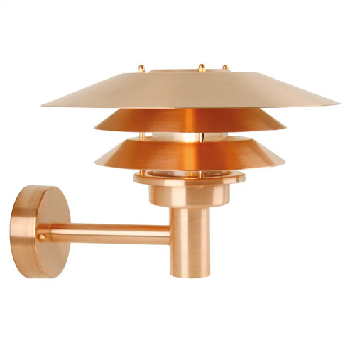 Outdoor light copper veno - copper, wall