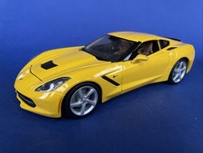 1:18 Cars Chevrolet Maisto Corvette Stingray Yellow Diecast Good Cond PLS Read 