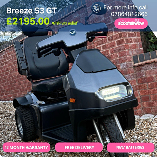 Rare tga breeze 3 wheel - tga,