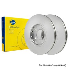 Comline Front Discs Pair Fits