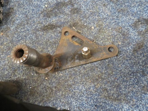 Norton early foot - rest, bracket
