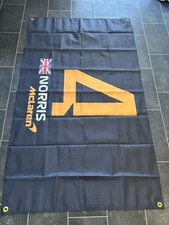 LANDO NORRIS McLAREN F1 FLAG 5' x 3'  BRAND NEW FORMULA 1 McCLAREN FLAG