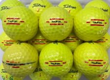 TITLEIST  TRUFEEL YELLOW GOLF BALLS  "" GRADE B "" LAKE BALLS FREE P&P  24 PACK