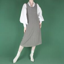 VINTAGE Pinafore 90s Beige