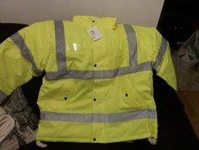 Hi Viz high visibility waterproof winter suit