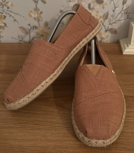 Toms tan brown canvas - toms,