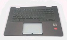HP Envy X360 15-FH Keyboard Laptop Palmrest Top Cover N47953-031