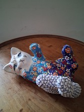 VTG Hand Painted Ceramic Cat