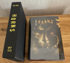 HORNS by JOE HILL  (Hardcover, 2010). P.S PUB SIGNED SLIPCASE EDITION 