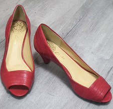 Brand new Clarks Red  Low Heel