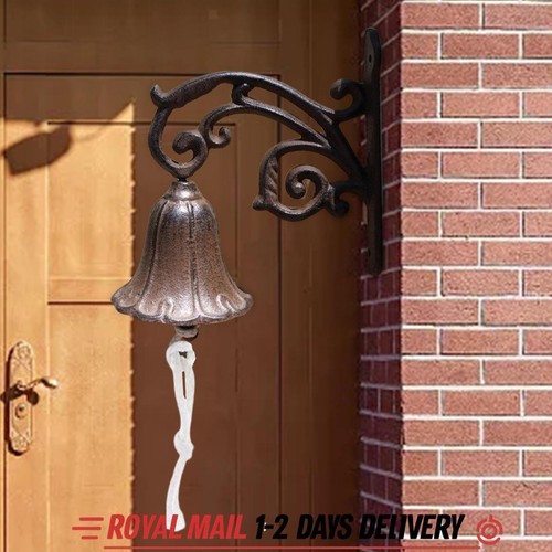 Wall mounted bell vintage cast - wall,