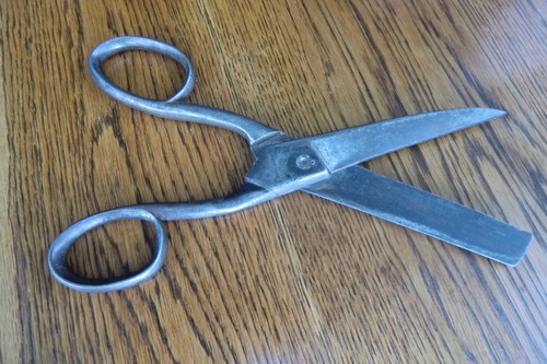 Vintage tailoring scissors - tailoring,