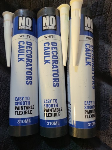 Nonsense decorators caulk - no,