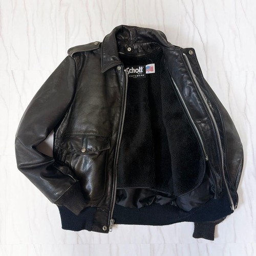 Schott leather flight - leather,