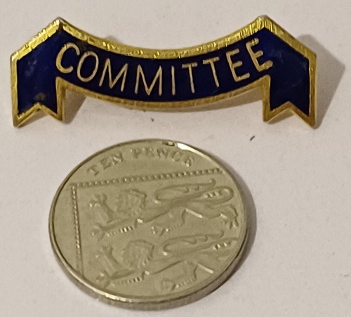 Committee enamel pin badge - 'committee',