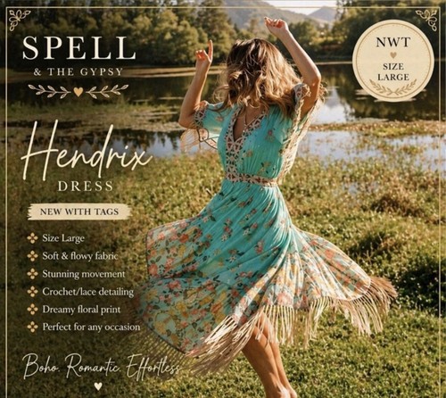 Nwt spell and the - the, gypsy