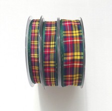 Tartan ribbon berisfords - by,