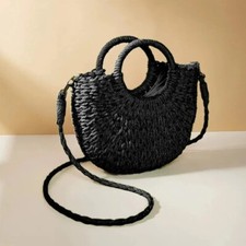 Summer Straw Handbag Beach