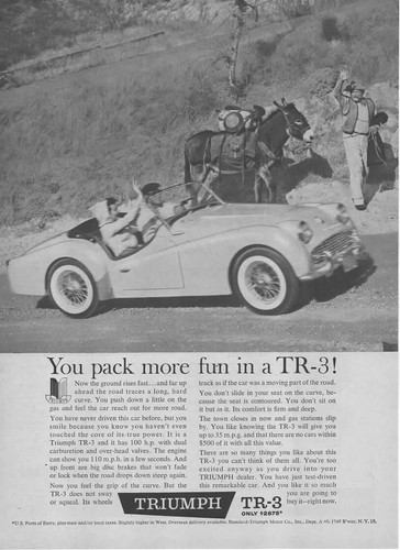 Print 1959 1960 triumph - print,