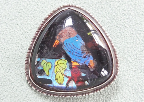 Vintage butterfly wing brooch - butterfly,