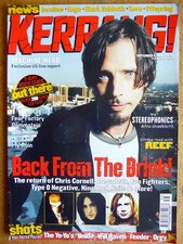 Kerrang Sept 1999 Chris Cornell Megadeth NIN Type O Negative Machine Head
