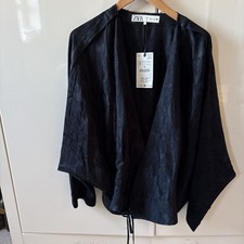 ZARA JACQUARD KIMONO &
