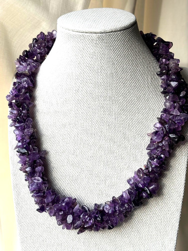 Stunning amethyst chips thick - amethyst,