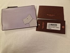 Radley 'Face To Face Check' Coin & Card Purse, Tags & Dust Cover.
