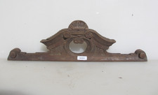 Antique Carved Wooden Top Old