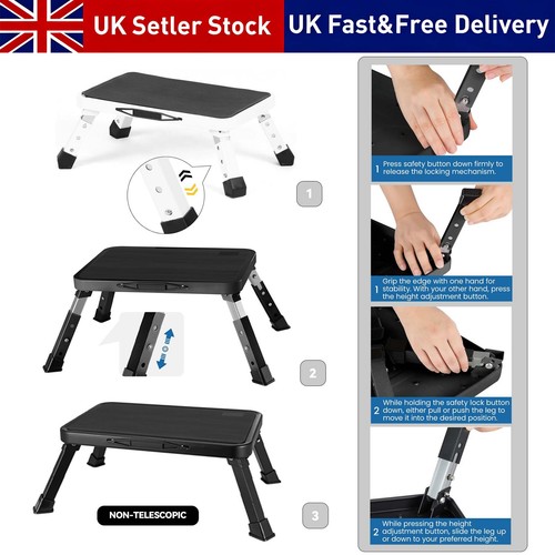 Metal step stool ladder - stool,