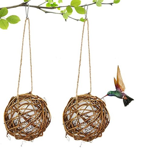 2pcs 10cm bird woven vine - a-2pcs,