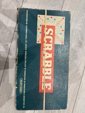 Vintage Scrabble Board Game