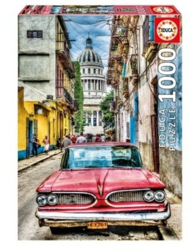 Educa vintage car - vintage,