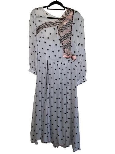Temperley storm dress blue - temperley,