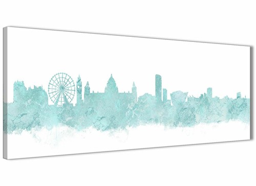 Belfast skyline canvas - skyline, wall