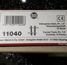 2 brand new LGB G Scale code 11040 brass  7.5° curves. radius 1.