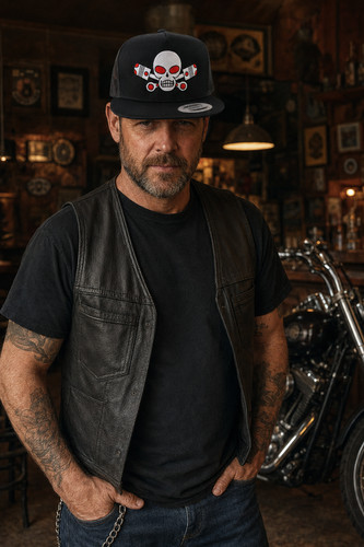 Outlaws skull and - outlaws, pistons