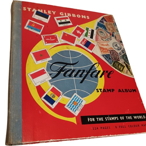 Stanley gibbons fanfare stamp - gibbons,