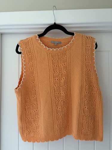Orange knit oliver bonas - orange,
