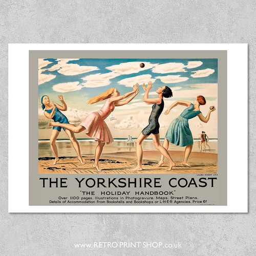 Lner yorkshire coast - yorkshire, poster