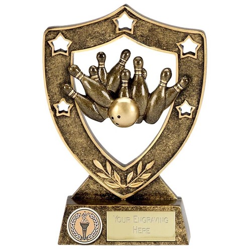 Shield star ten pin bowling - ten,